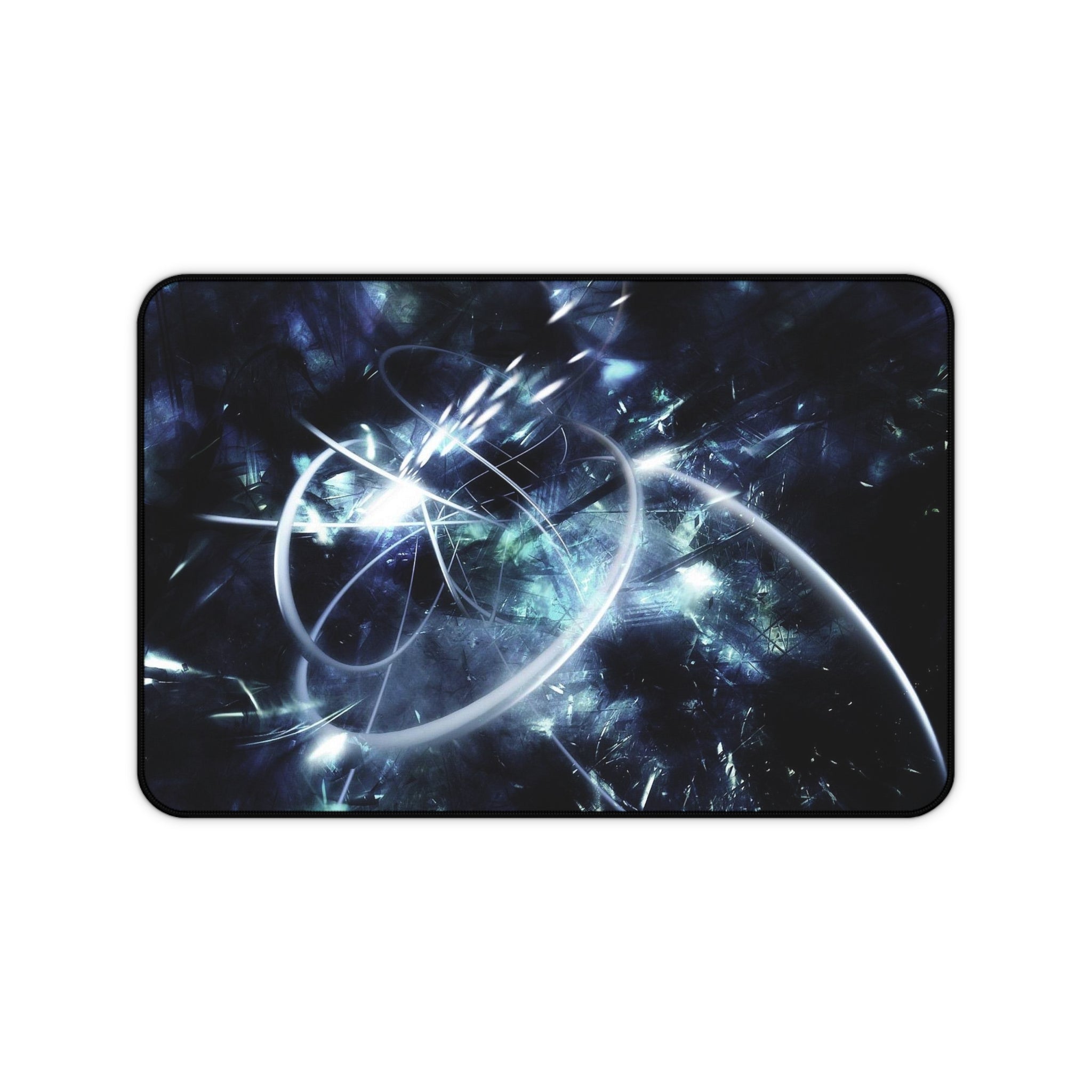 Galactic Fractal Desk Mat – Space Nebula Mouse Pad