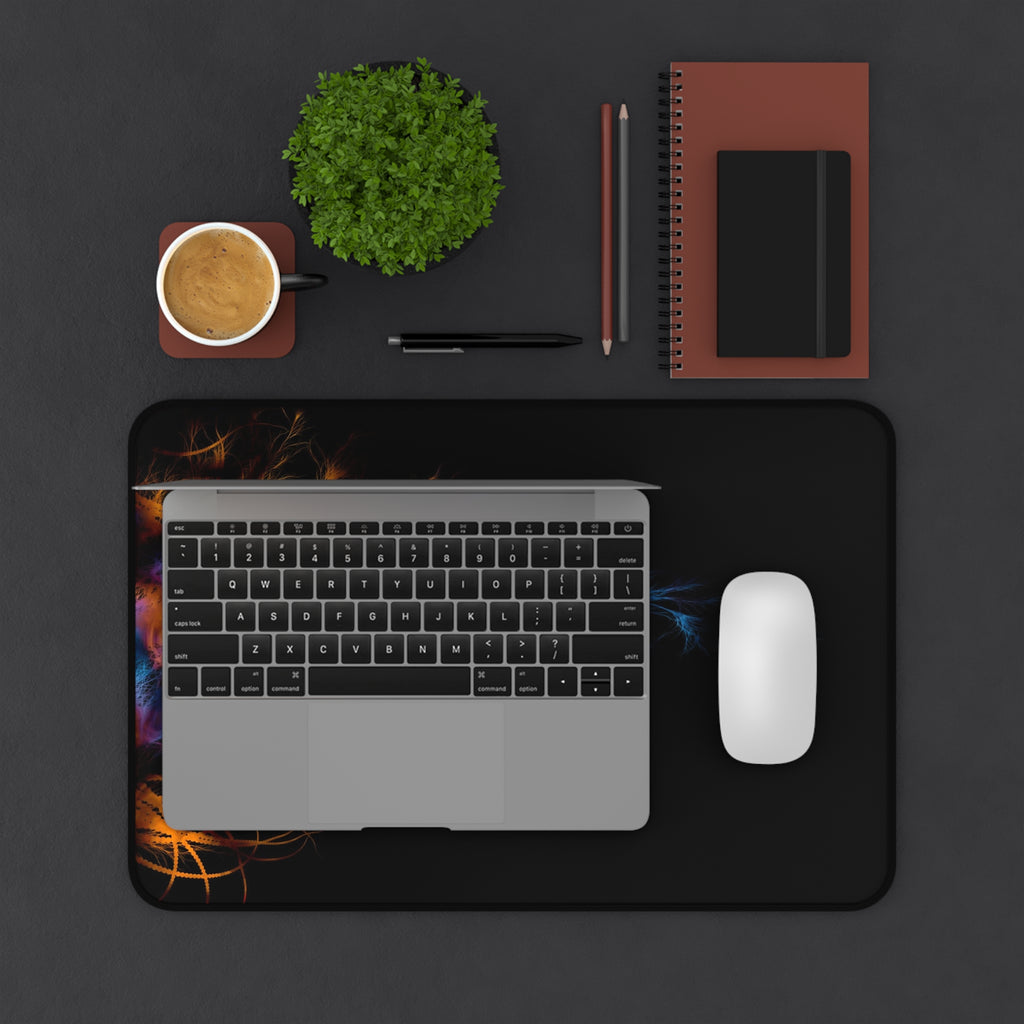 Aurora Flame Desk Mat