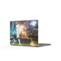 Clear MacBook Case — Soccer Star Stadium Design