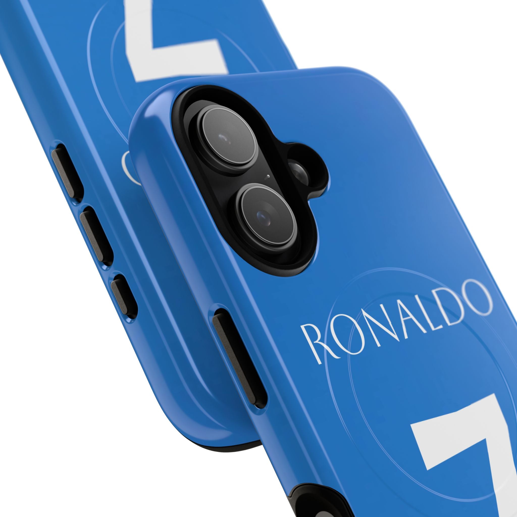 Ronaldo #7 Tough Magnetic Phone Case — Durable Magnetic Snap-On Soccer Phone Cover