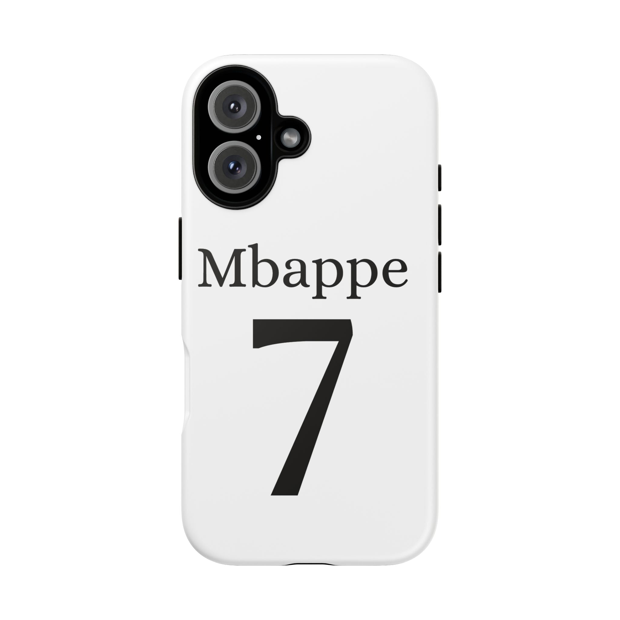 Mbappe #7 Soccer Phone Case — Football Fan Jersey Number Tough Case