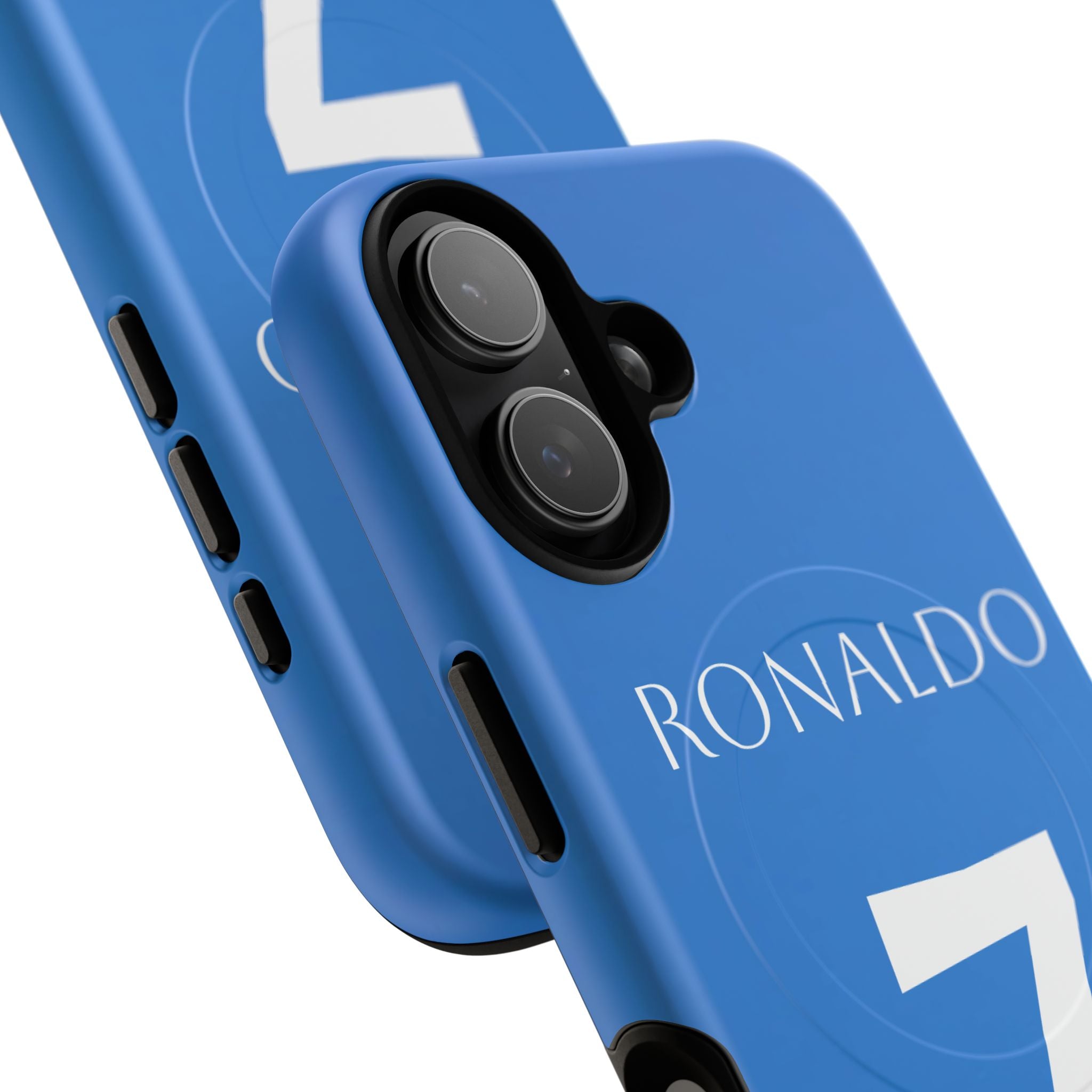 Ronaldo #7 Tough Magnetic Phone Case — Durable Magnetic Snap-On Soccer Phone Cover