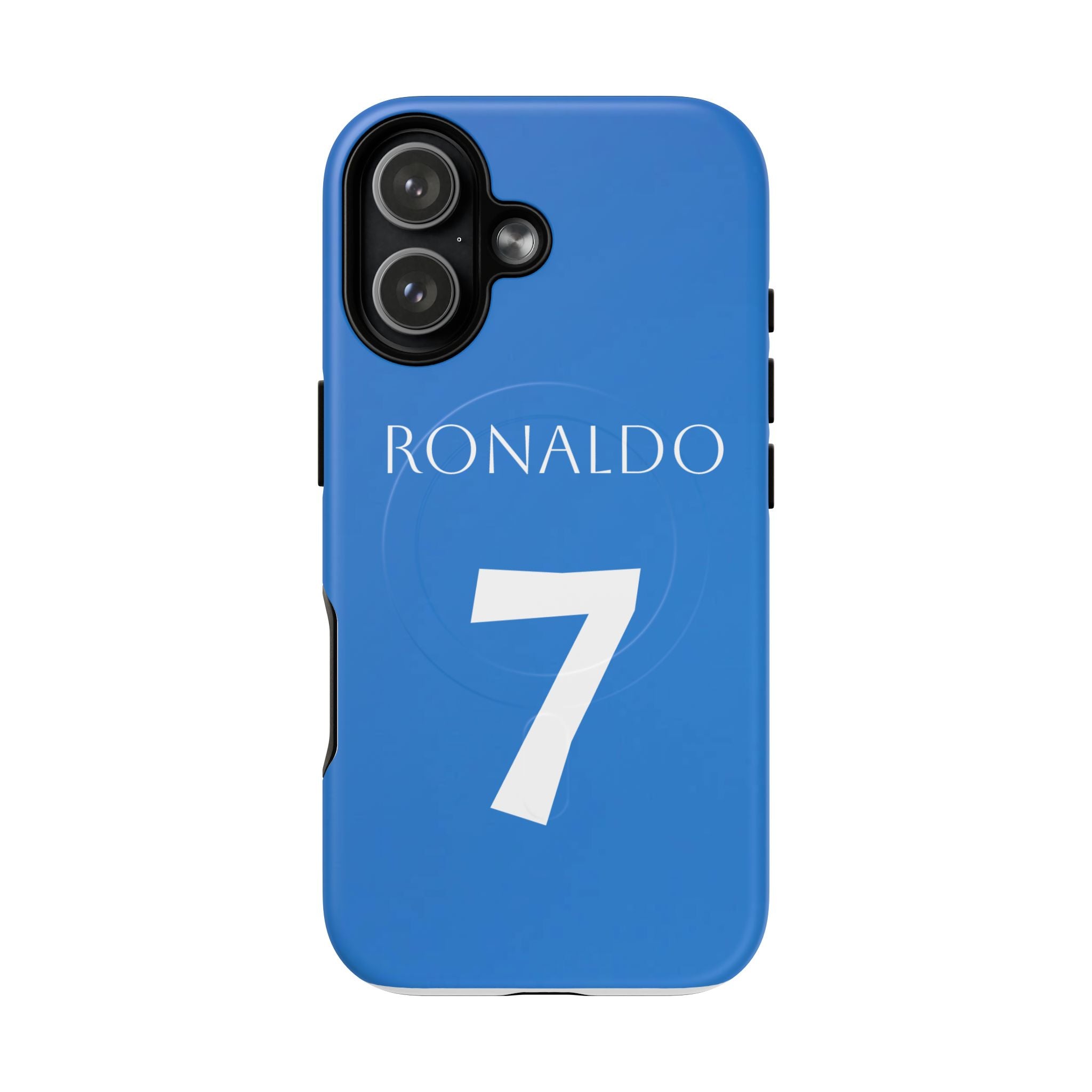 Ronaldo #7 Tough Magnetic Phone Case — Durable Magnetic Snap-On Soccer Phone Cover